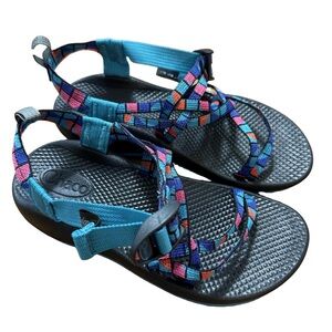 Chaco ZX/1 Eco Tread Break Teal Sandals